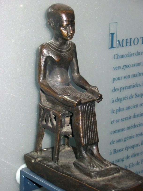 Imhotep El primer médico Historia de la medicina en el pasado IWOFR